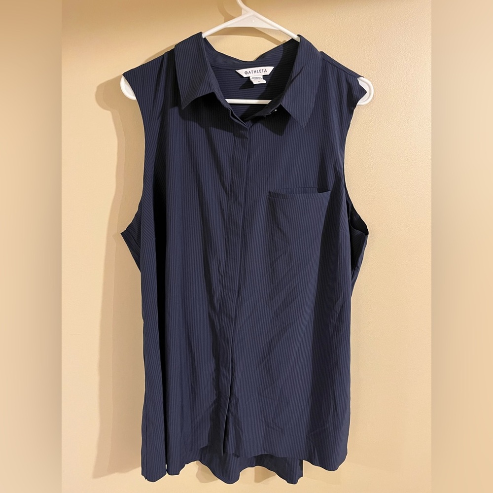Athleta Sleeveless Shirt 1X